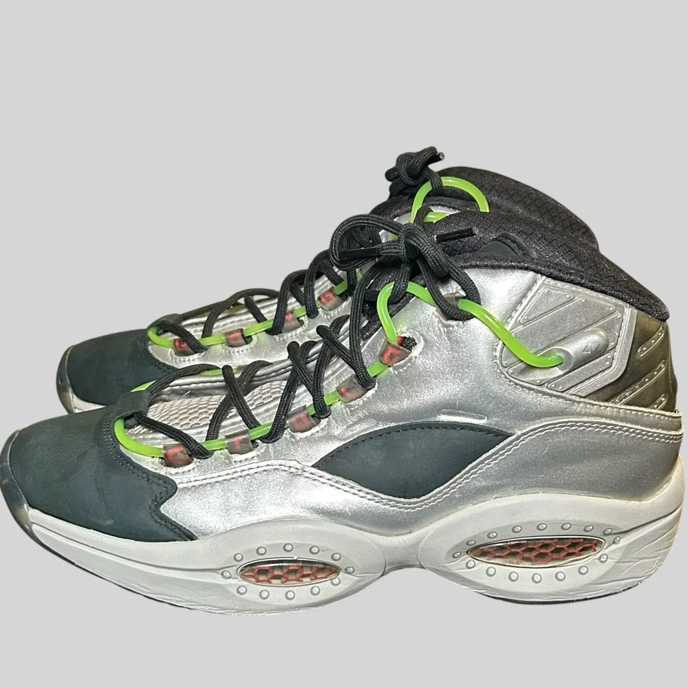 [FW7548] Mens Reebok Question Mid  Sz 12 Illuminations Minions Guru's Lab